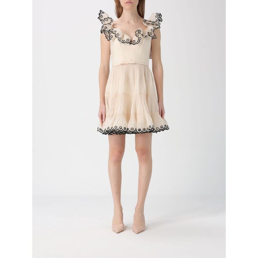 Zimmermann Dress Woman Cream - Picture 1 of 3